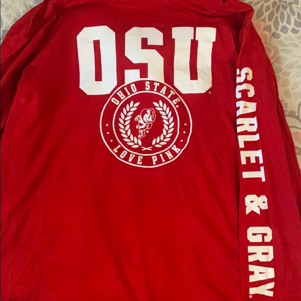 Ohio state pink hoodie
